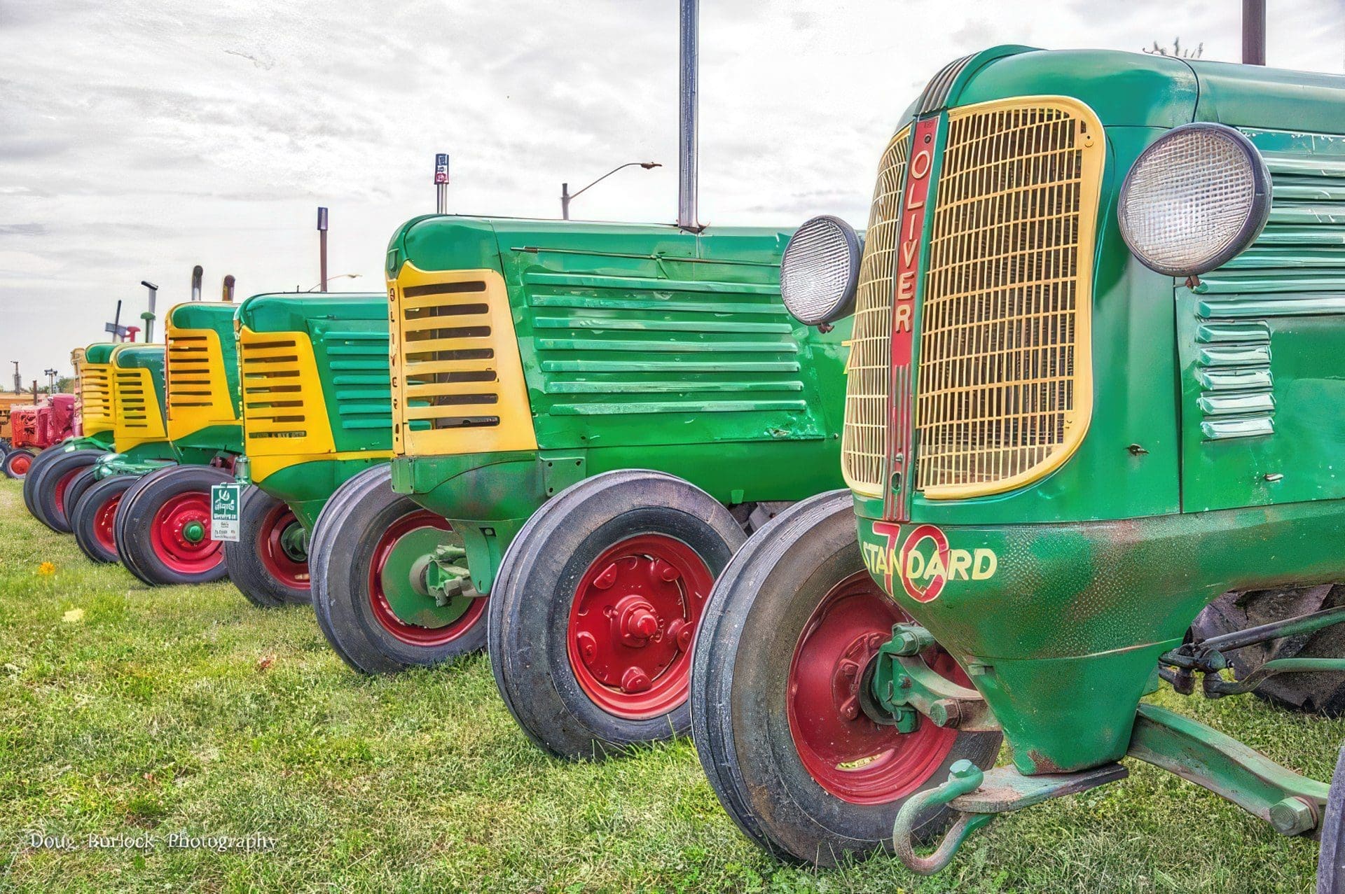 GNE - Vintage Tractor Display